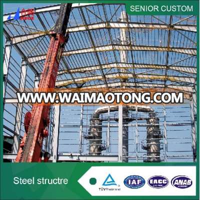 high rise prefab Light steel structure building for warehouse