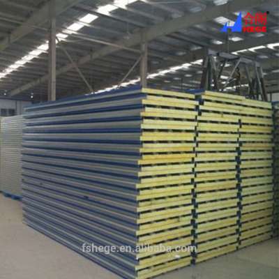 Fireproof Glass Wool Corrugated Sandwich Panel