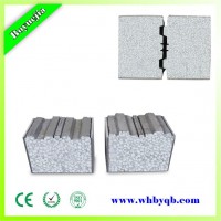 150mm thickness partition walls outdoor, lightweight eps cement sandwich wall panel, easy construction wall paneling