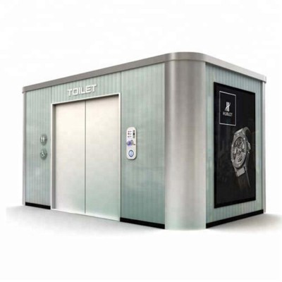 Portable Mobile Container Toilet for Bathroom and Restroom Include Shower and Toilet